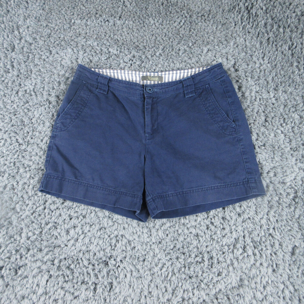 Natural Reflections Shorts Womens 8 Blue Bass Pro Chino 30x4.5*